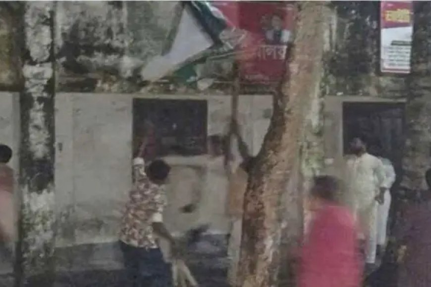 ময়মনসিংহে জাতীয় পার্টির কার্যালয়ে ভাঙচুর