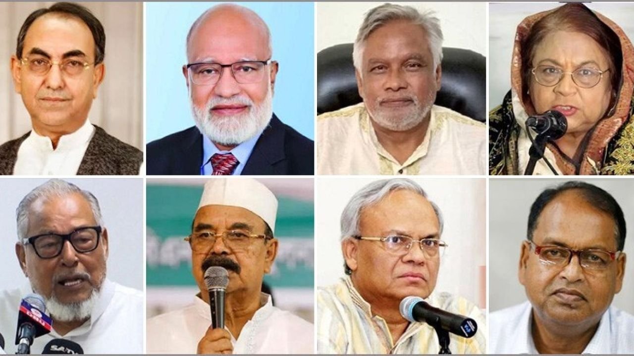 মন্ত্রিপরিষদে জায়গা হয়নি বিএনপির যেসব জ্যেষ্ঠ নেতার