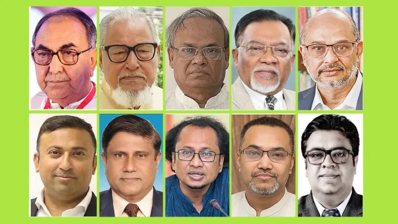 প্রধানমন্ত্রীর ১০ উপদেষ্টা কে কোন দায়িত্বে